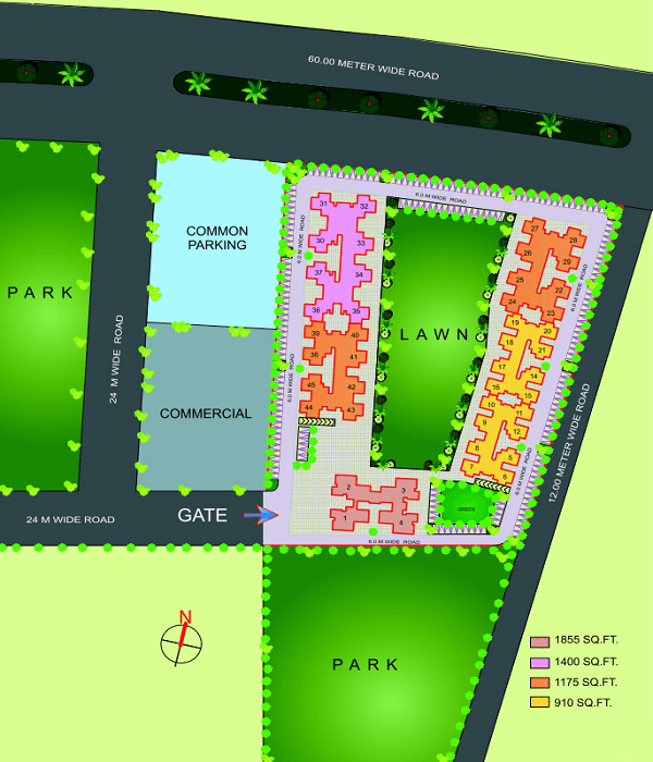 gaur city 4th avenue site plan , gaur city 4th avenue