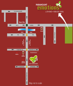 paramount emotions location map , paramount emotions