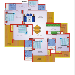 unibera floor plan , unibera noida extension